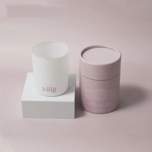Customizable Cylindrical Print Candle Paper Tubes with Accept Custom Finishing