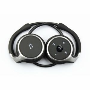 Foldable Wired Computer Headset 10mm Sport Bluetooth Earpiece Microphone