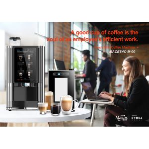 Bean To Cup Coffee Vending Machine combining convenience and by producing fresh