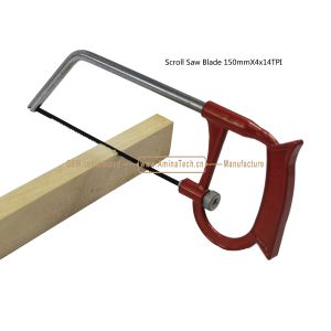 Scroll Saw Blade 150mmX4x14TPI Cutting wood,Plastic,Low-hardness metal
