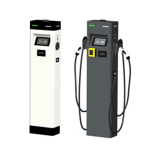 China LCD Display Dual EV AC Charger 22kw on sale