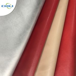 China Reusable PU Leather Fabric , Black Leather Upholstery Fabric Long Durability on sale