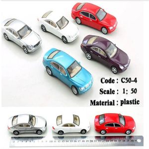 China 1:75 scale ABS plastic model painted car toy for architectural miniature kits on sale