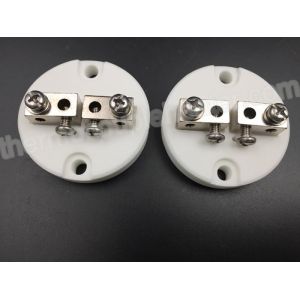 N - 2P - C Thermocouple Components Ceramic Terminal Block For Thermocouple