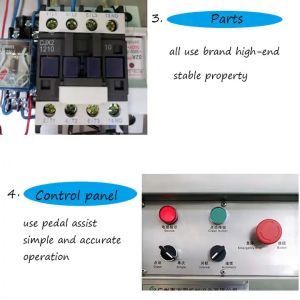 Semi Automatic Industrial Packing Machines 3700W Can Sealer Machine