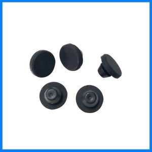 Customer's Request AS PER CUSTOM DESIGN Silicone Rubber Dustproof Single Button
