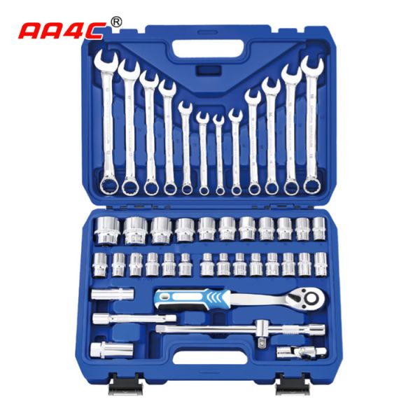 AA4C 44pcs shelf hardware hand tools workbench tools auto repair tool kit A1