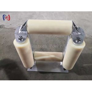 SHD4K180 Framed Cable Roller Pulley Underground Cable Pulling Tools 20KN