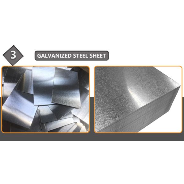 Cold Rolled Galvanized Steel Roofing Sheet 4*8ft 4*10ft 4mm