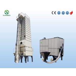 Vertical Mixed Flow Grain Dryer Rice Processing Equipment 50tons/Batch