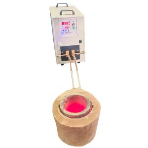 Cheap Precise IGBT Induction Melting of Non-Ferrous Metals with Handwheel Drive and Parallel Resonant Frequency Converter Design for sale