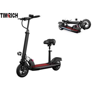 36V 18650 Lithium Folding Electric Scooter，Electric Scooter With Seat Cushion