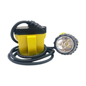 22hrs Corded Underground Mining Cap Lamps LED 385lum Waterproof IP68