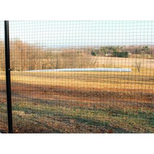 1x1 PVC Coated Wire Mesh Rolls Black 17 Gauge 6ft X 100 Ft Wire Fence