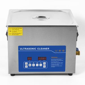 15L Industrial Ultrasonic Cleaner 360W Heater Timer Digital Control Stainless