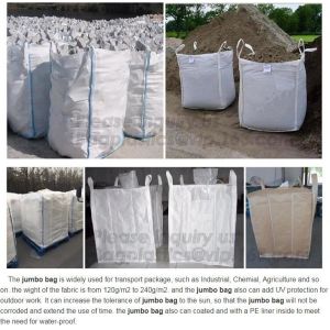 China Factory price 100% new material 1 ton 1.5 ton PP bulk bag woven big bag