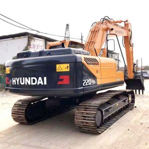 Year 2022 Korea Original Used Hyundai 220LC-9S Crawler Excavator 22 Ton Model