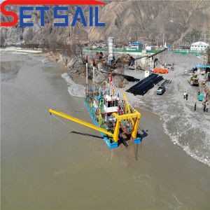 Cheap 39-65m Pump Head Siemens PLC Cutter Suction Dredging Equipment for Dredging in River for sale