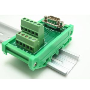 DB9 D Sub 9 Pin Single End Male Female Connectors Terminal Block Breakout Board