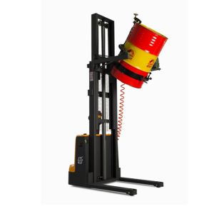 Electric Oil Drum Stacker with DC motor Lifting height 3 Meters Capacity 500kg 1
