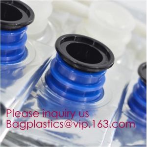butterfly valve box bag/juice plastic BIB bag in box/wine dispenser made in