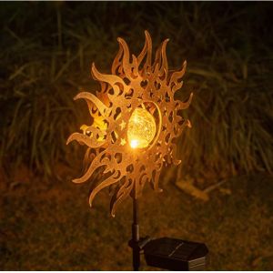 0.02W Waterproof LED Solar Garden Lights