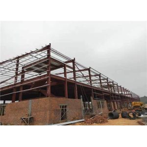 Custom-make Construction Steel Structure Workshop / Warehouse / Hangar Building