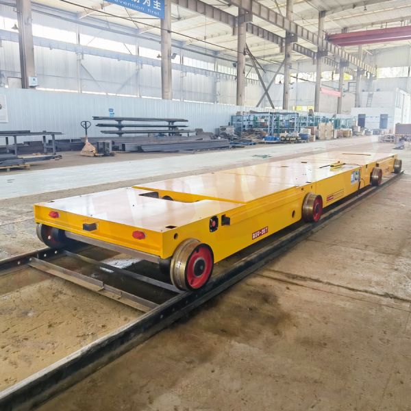 Battery - Operated Transfer Carts 35 Tons Lifting Rail Transfer Cart