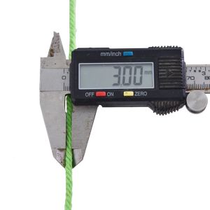 3mm Polyester Cotton macrame cord Rope 3 - Strand Twisted Macrame Cord DIY Wall