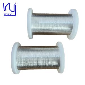 China 0.18mm 4N 99.99% OCC Enameled Soft Silver Wire For Audio on sale