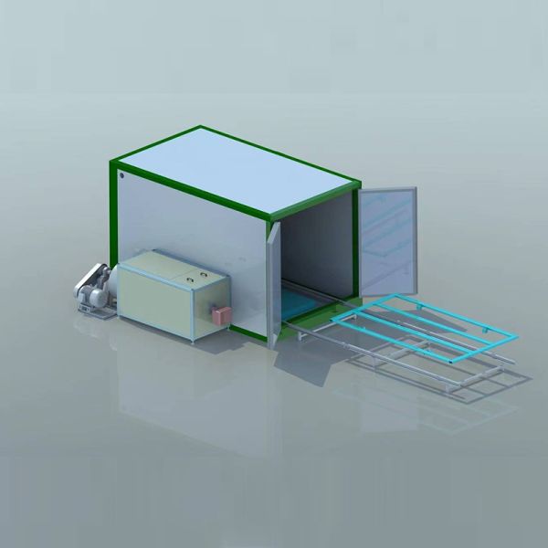 Gas Heating Curing Oven Powder Coating Machine System Seller