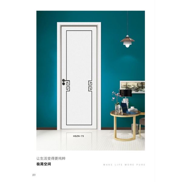 Quality Classic Design Style Interior WPC Door For Bedroom Hall And Hotel With Customized Special Function wholesale
