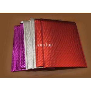 Multicolor Recyclable Shipping Bubble Mailers Offset Printing For Posting Tape
