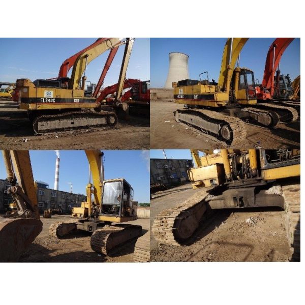 Quality Used Caterpillar EC240CL ,Long Boom Used Excavator 24 ton wholesale