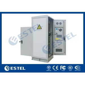 Temperature Control Custom Made Antitheft Outdoor Telecom Cabinet With Front