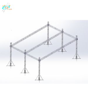 Custom Made Metal Roof Dj Light 30M Stage Display Truss For Bar