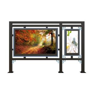 75 inch customized IP65 digital info kiosk outdoor free standing Interactive LCD