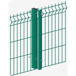 4mm 3d Curved Outdoor Q195 Pvc Coated Welded Wire Mesh Fencing