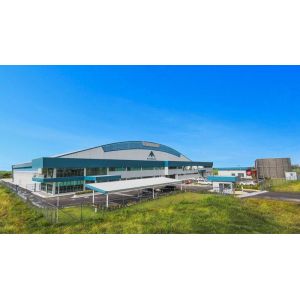 China Elegant Appearance Arch Truss Steel Hangar Building Fabrication And Supplyment on sale