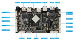 Cheap RK3566 PCBA Android Embedded Board With WIFI BT LAN 4G POE Android Development Board for sale