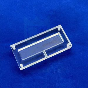 CNC Machining Of Quartz Punching And Grooving Sheet High Precision High