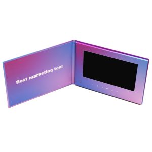 10.1 Inch LCD Video Brochure Card with 128MB-32GB Memory
