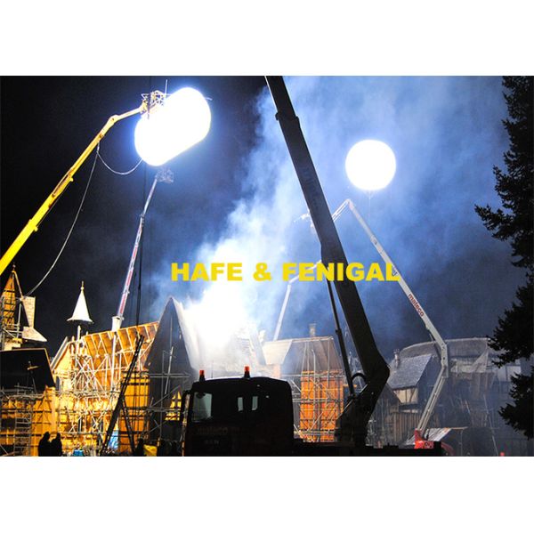 Television Shooting 4m Balloon Lights Film Float With Helium 220v