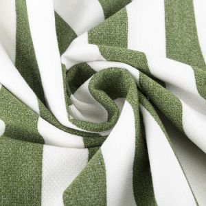 Lycra Cotton Striped Material Fabric 180cm Stretch Combing Glossy Surface