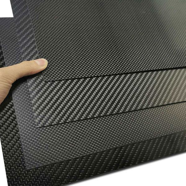 Plain / Twill Weave Glossy/ Matte Finish Carbon Fiber Plate 3K Carbon Fiber