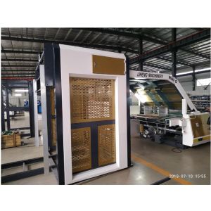 Flute Laminating Carton Box Machine for Plastic Packaging Material 2000 KG