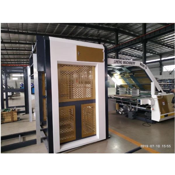 Flute Laminating Carton Box Machine for Plastic Packaging Material 2000 KG