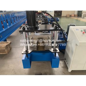 C Purlin Roll Forming Machine With PLC Frequency Control System the Philippines