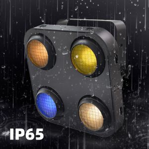 China Waterproof Dmx 4*90w Four 4 Eye IP65 Night Club Lights Outdoor Blinders Event Light Cob Light on sale