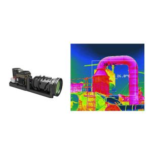 Infrared Cooled Camera Modules 320x256 30μM With 55mm Fixed Zoom Lens